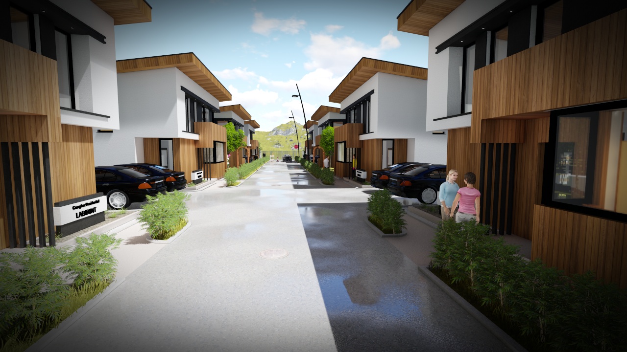 Development of 13 detached houses